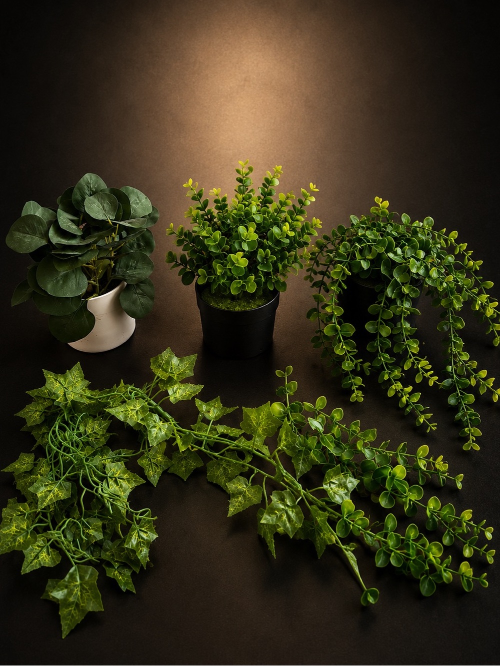 Artificial Greenery Bundle - Assorted Green Faux Plants